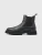 Dutch’D Chelsea boots ‘Raw (Size runs small, order one size up)’  zwart