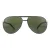 Lacoste Aviator Mens glanzende grijze grijze zonnebril