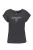 VIVANCE Slaapshirt  zwart / wit