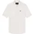 Lyle & Scott Heren Textured Stripe Regular Shirt (Wit)