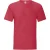 Fruit of the Loom Heren Iconic 150 Heather T-Shirt (Heide Rood)