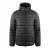 Aquascutum Gewatteerd logo-jack heren Londen (Zwart)
