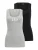 Gap Tall Top  grijs gemêleerd / zwart / wit