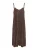 Only Tall Zomerjurk ‘ONLMOLLY’  chocoladebruin / wit