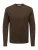 Only & Sons Trui ‘ONSLOUI’  donkerbruin