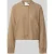 Opus Regular fit gebreid jack van pure wol model ‘Dulena’