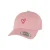 Katoenen baseballpet met hart voor dames Miss Tee