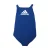 Girl’s adidas Infant Badge Of Sport Swimsuit in royal white
