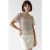 Pailletten Geweven Coltrui Blouse