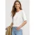 Basic Shirt met ronde hals in Unifarbe
