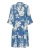 SAINT TROPEZ Jurk ‘SZEda’  blauw / wit