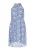 myMo ROCKS Zomerjurk  blauw / natuurwit