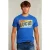 River Woods Normal Fit Basic T-shirt Carribean Blue Blue