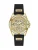 GUESS Analoog horloge ‘Queen’  goud / zilvergrijs / zwart
