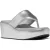 FitFlop Platfform Wedge Dames Zilveren Sandalen