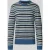Scotch & Soda Regular fit gebreide pullover met streepmotief