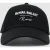 Reiss Embroidered Logo Cap Black