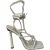 Chic Leren sandalen met naaldhak voor dames (Wit)