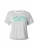 GAP Shirt  grijs / jade groen / rood / wit