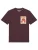 Watapparel Shirt ‘Tarot The Coffee’  lichtbeige / lichtoranje / rood / donkerrood