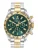 Philipp Plein Analoog horloge  goud / smaragd / zwart / zilver