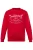Men Plus Sweatshirt  rood / natuurwit