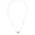 Witte Metaal Halsketting