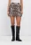Alix the Label Minirok Dames Ladies Woven Animal Ballon Skirt,