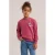 WE Fashion sweater met backprint – roze