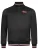 LONSDALE Sweatvest ‘Irthing’  karmijnrood / zwart / wit