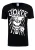 LOGOSHIRT Shirt ‘The Joker Aces’  mauve / zwart / wit