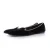 Dolce & Gabbana fluwelen loafers in het zwart