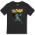Batman Jongens Actie T-shirt (Zwart)