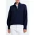 French Connection Babysoft Cable Half Zip Duchess Blue