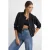 Tweed Ronde Hals Jacket met Een Zakdetail