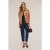 Motivi Balloon Fit Jeans With Lyocell Blend Belt Blue