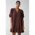 Shoeby korte jurk bruin