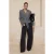 TRENDYOLMİLLA Dames Grijs Effen Lang Regular fit Blazers