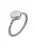 Nenalina Ring  zilver / wit
