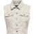Only Onlbeverly vest tint bleach dnm red tai light blue