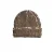PIECES muts met pailletten PCSOPOA bruin