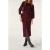 BA&SH Long Dress Bordeaux