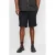 JACK & JONES PLUS SIZE linnen loose fit short zwart