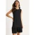 Textured Crepe Midi-jurk met Rimpeldetail