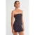 Strapless Bodycon Mini Jurk