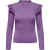 Only Onlsia sally ruffle ls pullover knt –