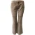 Joseph suède flared broek in bruin lamsleer