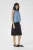Mouwloos shirt KAluise Loose fit medium blue