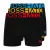 Crosshatch Heren Dumas Boxershorts (Set van 3) (Zwart)