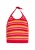 IZIA Gebreide top  oranje / pink / rood / wit
